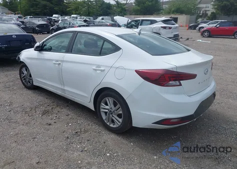 2020 Hyundai Elantra Sel из США, поврежденный, VIN 5NPD84LF2LH628019